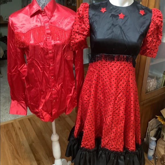 NWOT RED MANS WESTERN SHIRT - Picture 4 of 5